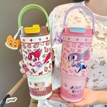 Zootopia Insulated Tumblers in Nick and Judy Designs - Tinyminymo
