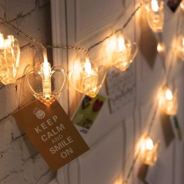 Heart Photo Clip Light - TinyMinyMo