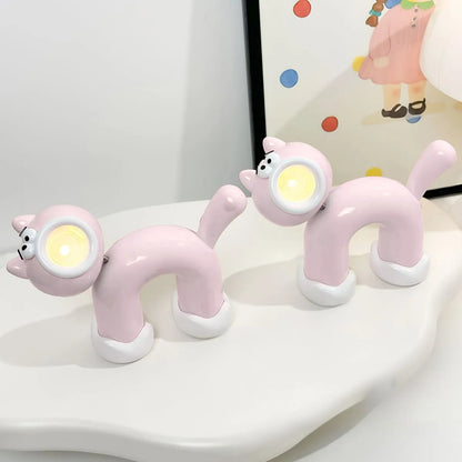 Pink Kitty Desk Lamp - Tinyminymo
