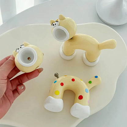 Yellow Kitty Desk Lamp - Tinyminymo