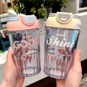 2 in 1 Drinking Style Quote Tumbler - Tinyminymo