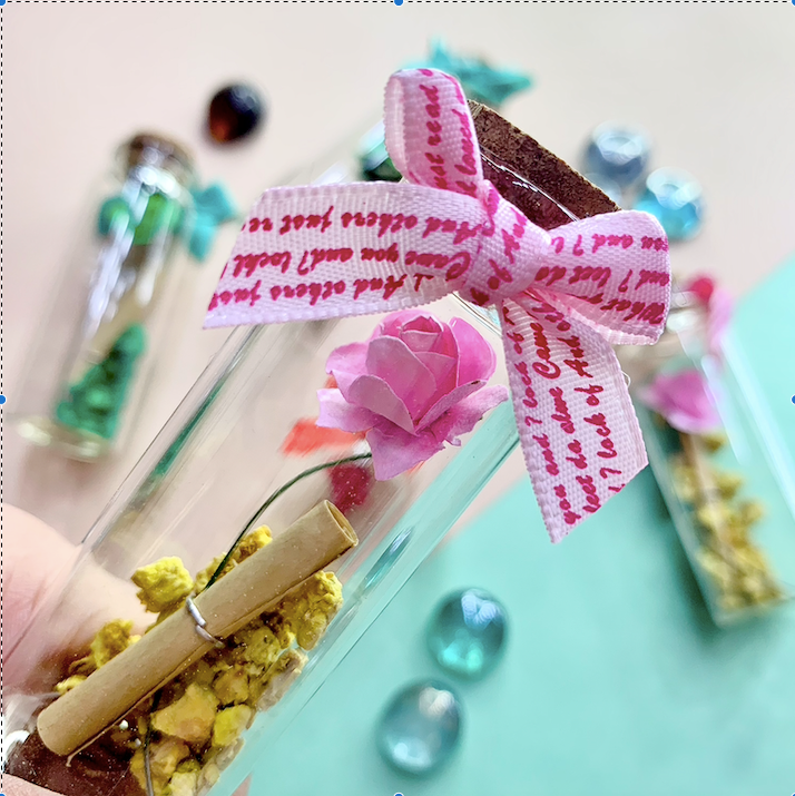 Message Bottle - Flower