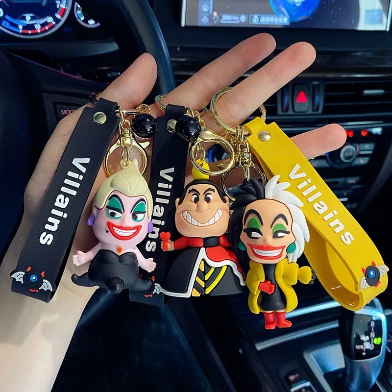 3D Disney Villains Keychain - Tinyminymo