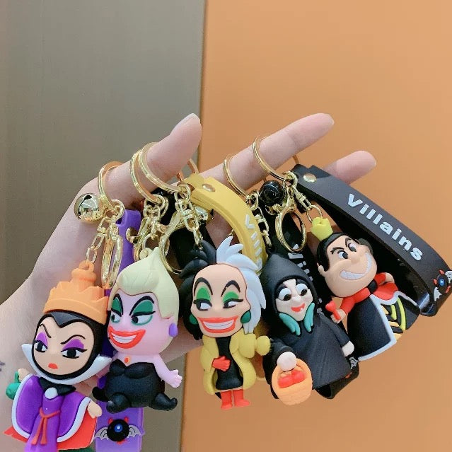 3D Disney Villains Keychain - Tinyminymo