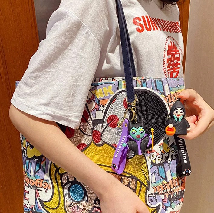 3D Disney Villains Keychain - Tinyminymo