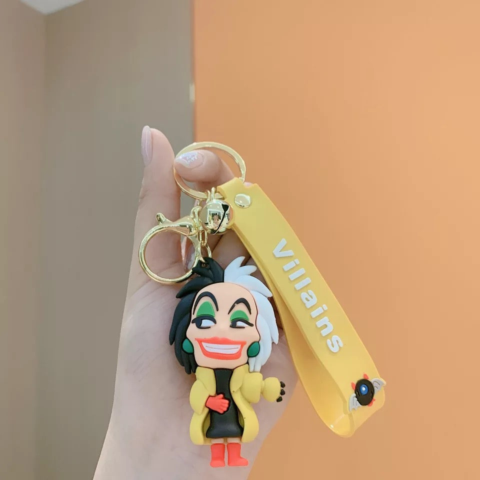 3D Disney Villains Keychain - Tinyminymo