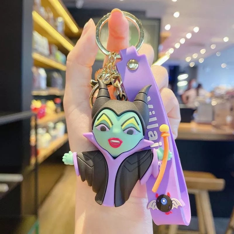 3D Disney Villains Keychain - Tinyminymo