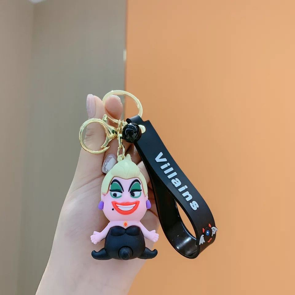 3D Disney Villains Keychain - Tinyminymo