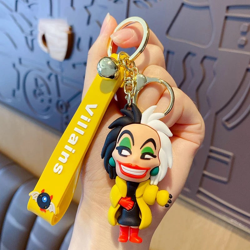 3D Disney Villains Keychain - Tinyminymo