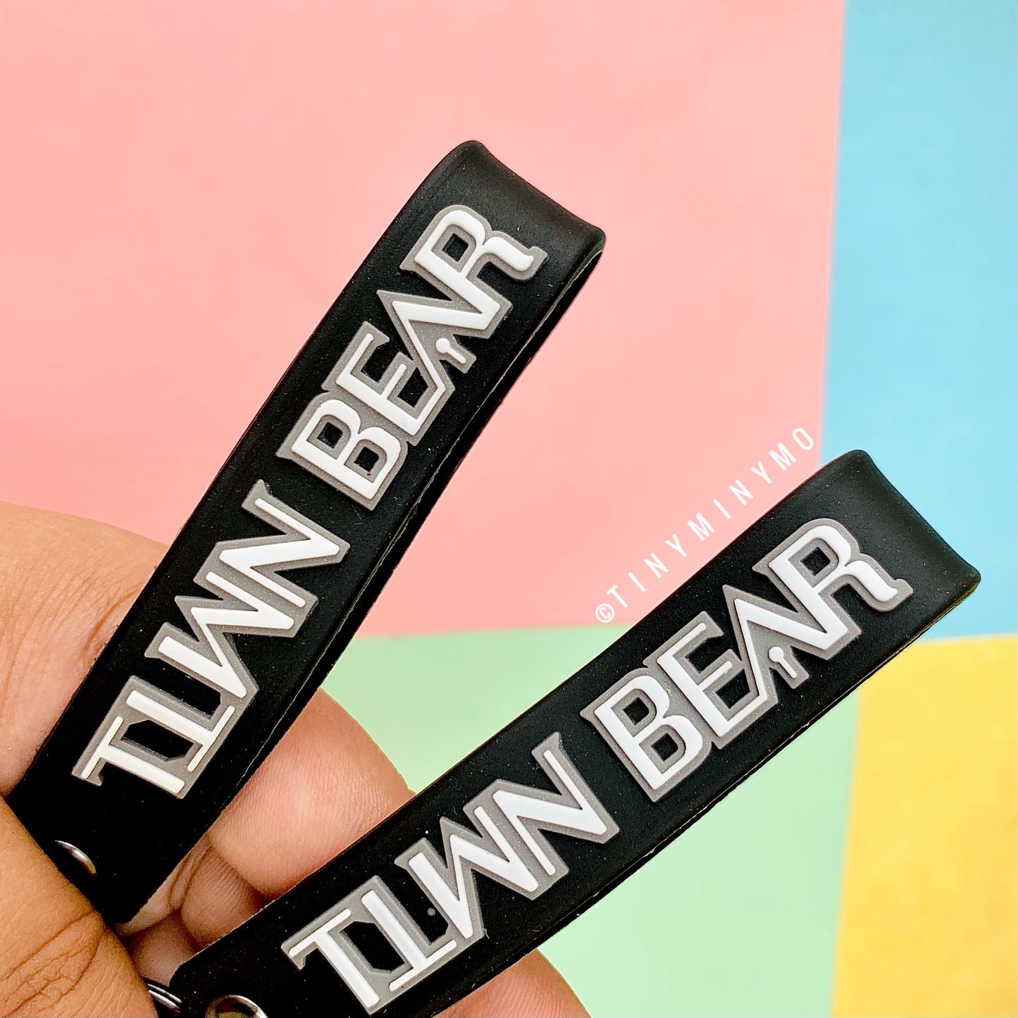 3D Luxury Bear Keychain - Tinyminymo