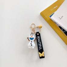 Load image into Gallery viewer, 3D Olaf Keychain - Frozen - Tinyminymo
