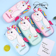 3D Unicorn Eva Pencil Case - Tinyminymo
