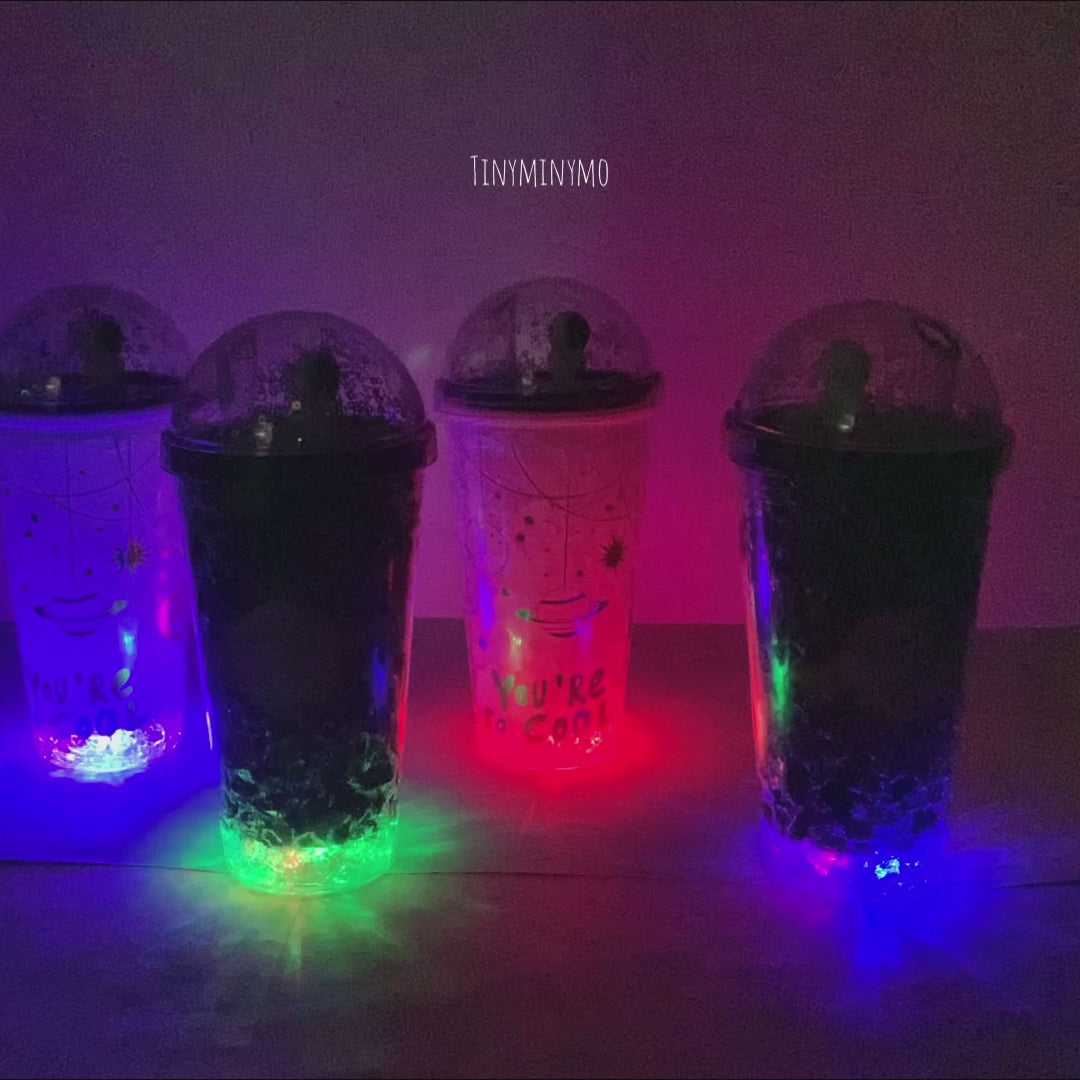 Space and Astronaut LED Sipper - Tinyminymo