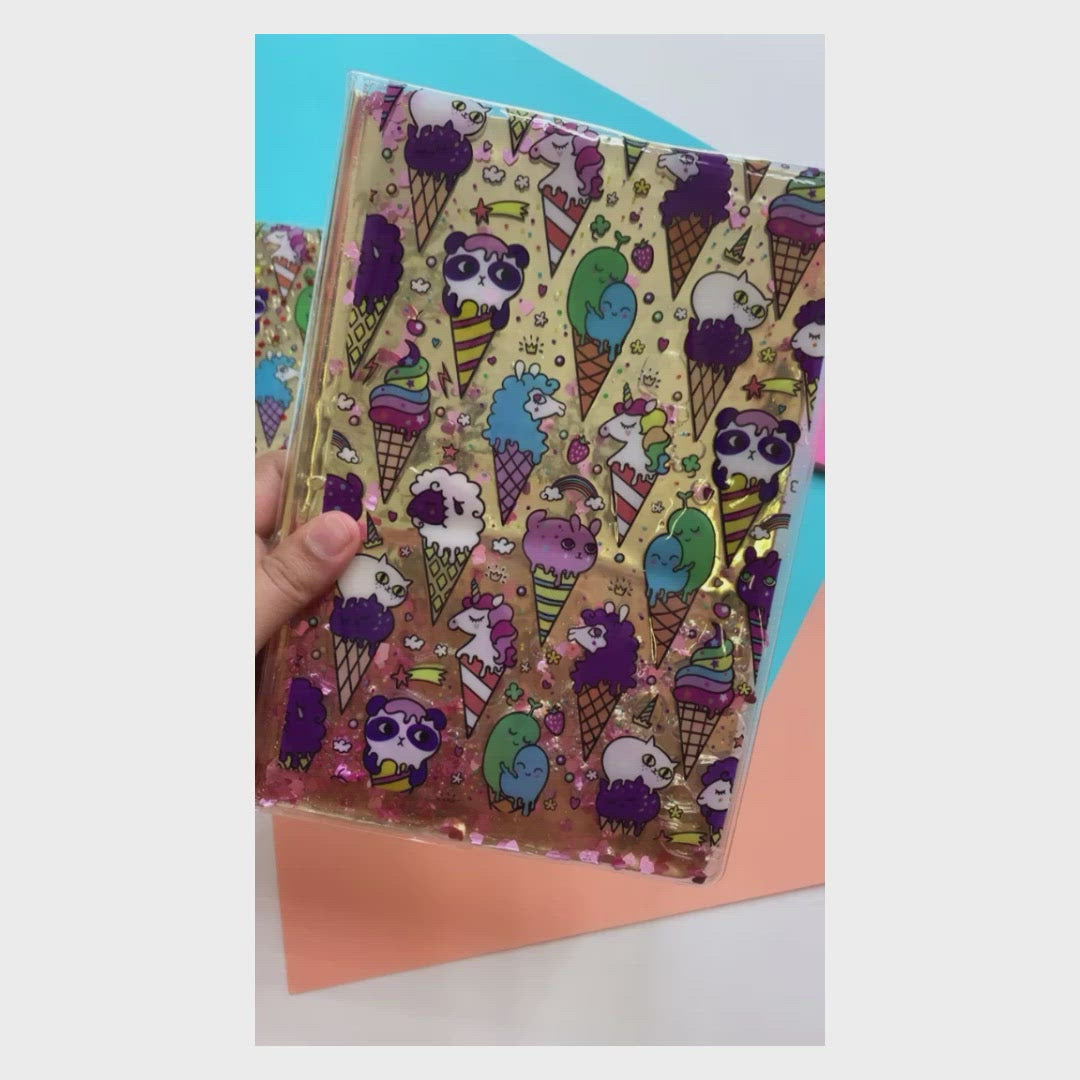 Ice-cream Notebook Video - Tinyminymo
