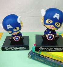 Load and play video in Gallery viewer, Baby Captain America Bobblehead - Tinyminymo
