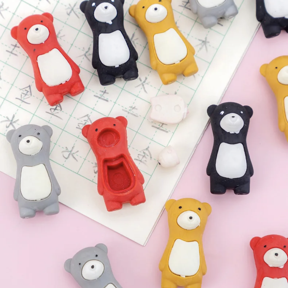 Adorable Bear Eraser - Tinyminymo
