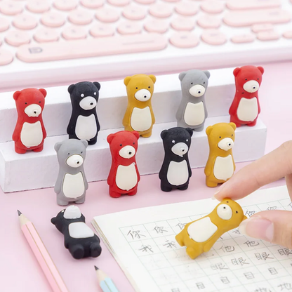 Adorable Bear Eraser - Tinyminymo