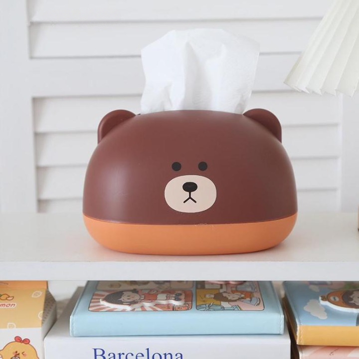 Adorable Bear Tissue/ Storage Box - Tinyminymo