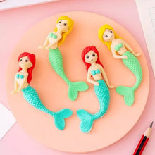 Load image into Gallery viewer, Adorable Mermaid Eraser - Tinyminymo
