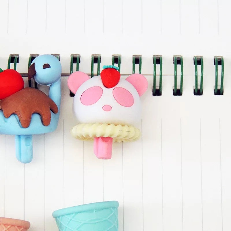 Animal Ice-Cream Eraser - Tinyminymo