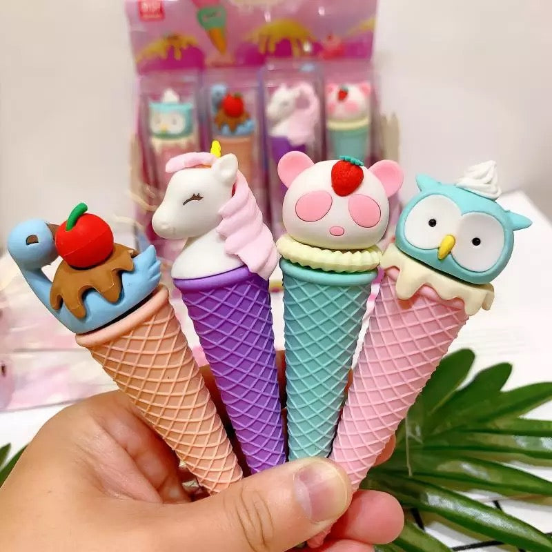 Animal Ice-Cream Eraser - Tinyminymo