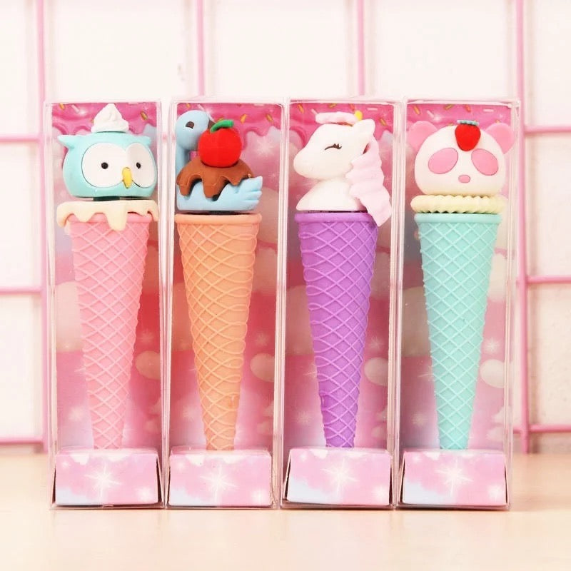 Animal Ice-cream Eraser