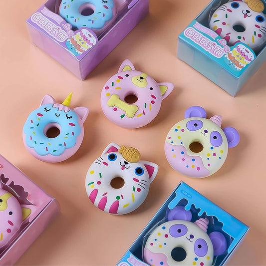 Animal Donut Eraser - Tinyminymo