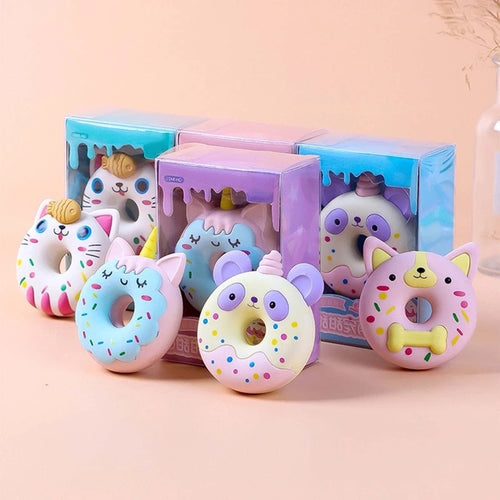 Animal Donut Eraser - Tinyminymo