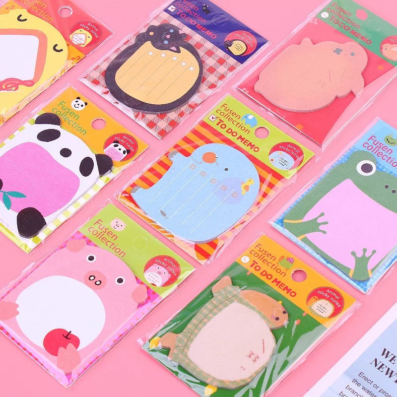 Animal Sticky Notes - Tinyminymo