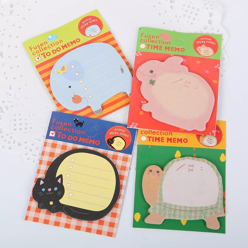 Animal Sticky Notes - Tinyminymo