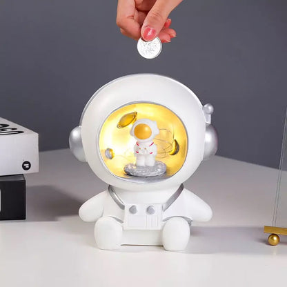 Astronaut Night Light cum Piggy Bank - Tinyminymo