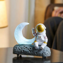 Load image into Gallery viewer, Astronaut Wireless Speaker with LED Luminous Moon - Tinyminymo
