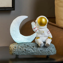 Load image into Gallery viewer, Astronaut Wireless Speaker with LED Luminous Moon - Tinyminymo
