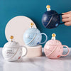 Astronaut Spacewalk Galaxy Mugs