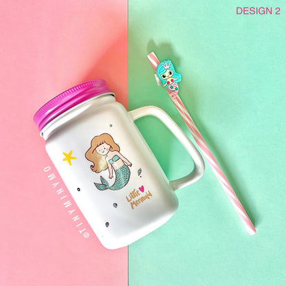 Mermaid Mason Sipper - TinyMinyMo