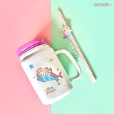 Mermaid Mason Sipper