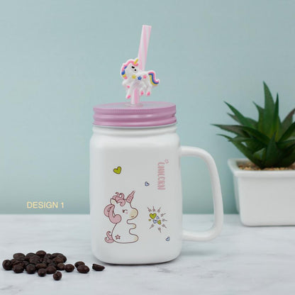 Unicorn Mason Sipper