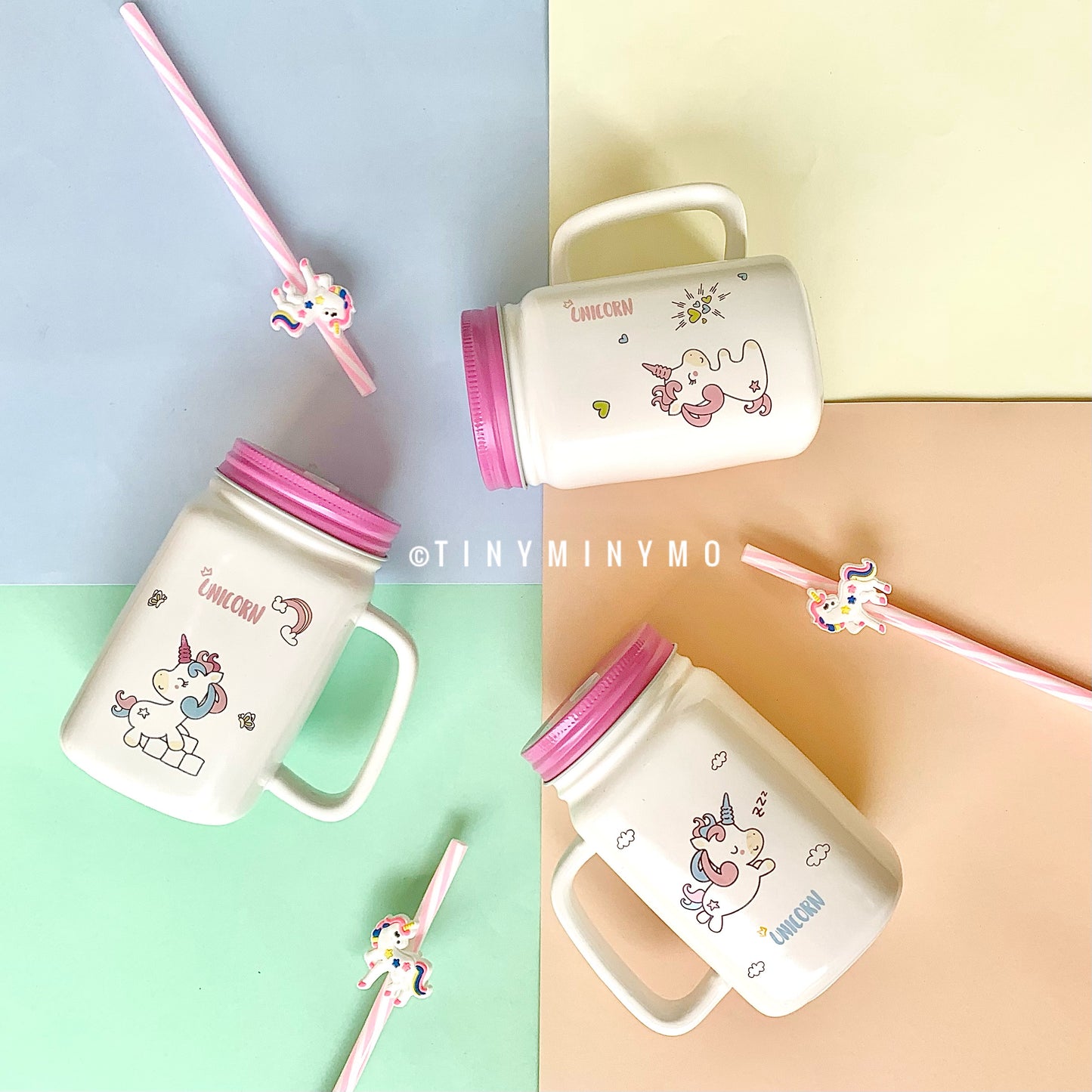 Unicorn Mason Sipper