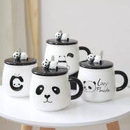 Panda Coffee Mug with Spoon
