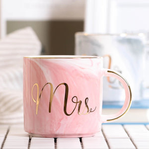 Mr and Mrs Marble Mugs - Tinyminymo