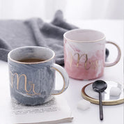 Mr and Mrs Marble Mugs - Tinyminymo