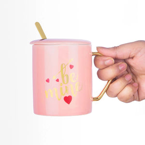 Love Mug with Lid & Spoon