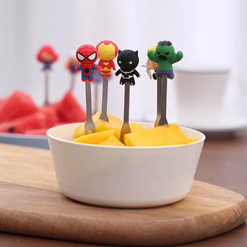 Superhero Fork Set