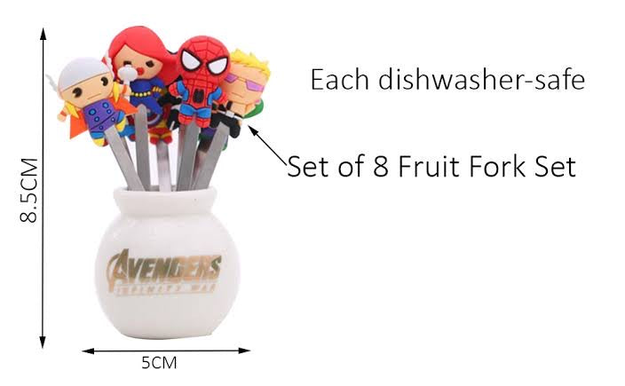 Superhero Fork Set