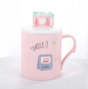 Camera Mug with 3D Lid and Spoon - Tinyminymo