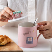 Camera Mug with 3D Lid and Spoon - Tinyminymo