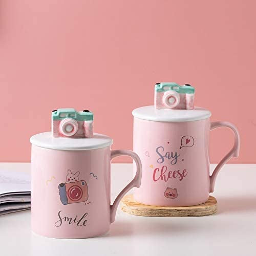 Camera Mug with 3D Lid and Spoon - Tinyminymo