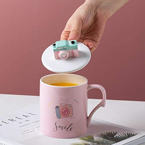 Camera Mug with 3D Lid and Spoon - Tinyminymo