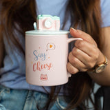 Camera Mug with 3D Lid and Spoon