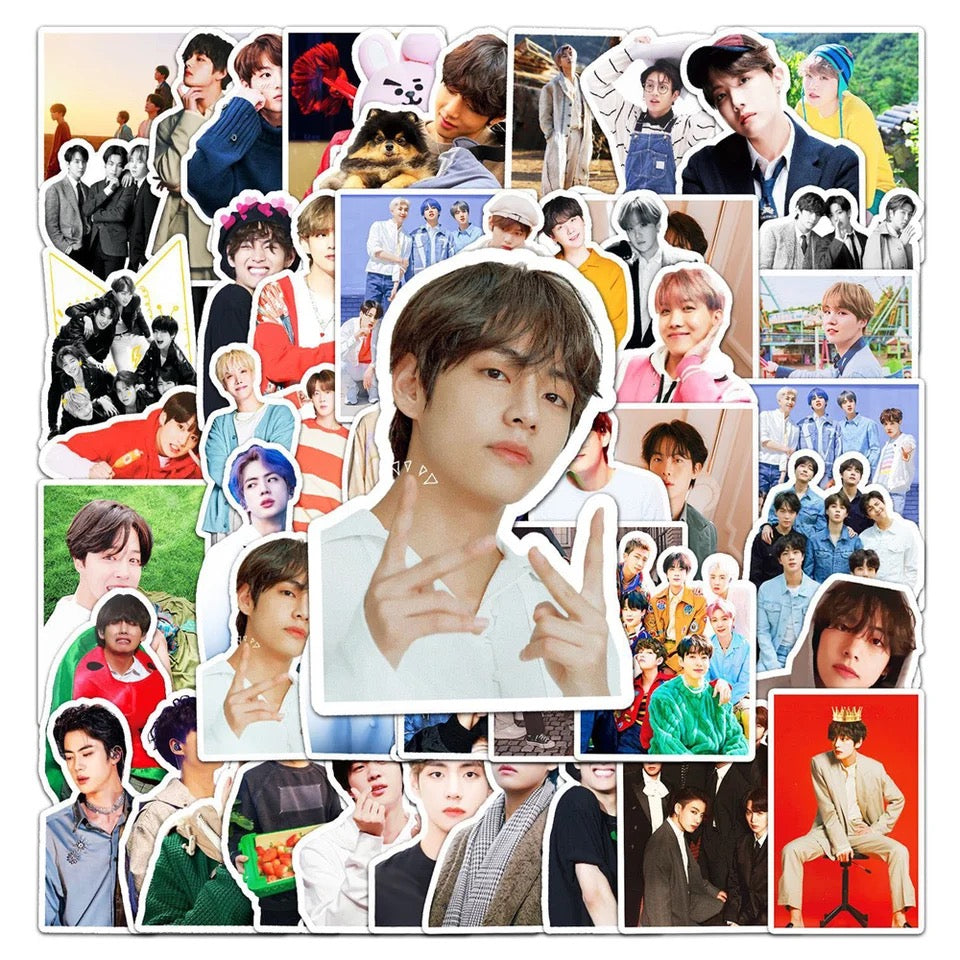 BTS Stickers - Set of 50 - Tinyminymo